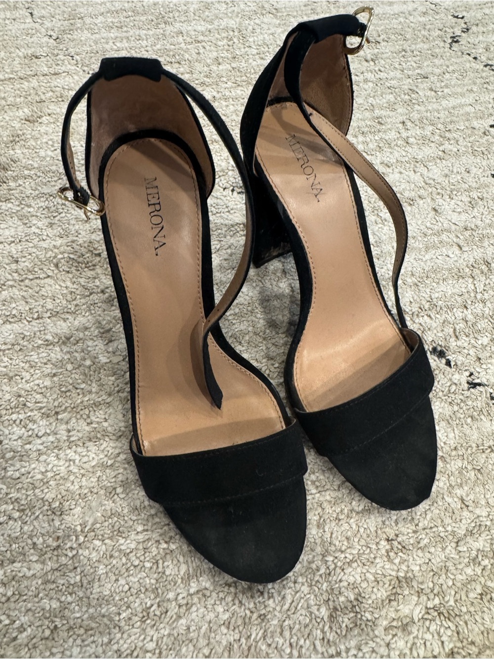 Merona black heels
